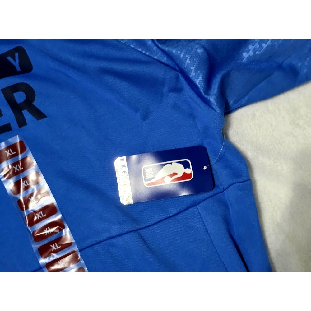 Brand New Men's NBA OKC Thunder Blue Hooded Sweater Size XL Warm -X Large - Picture 15 of 16